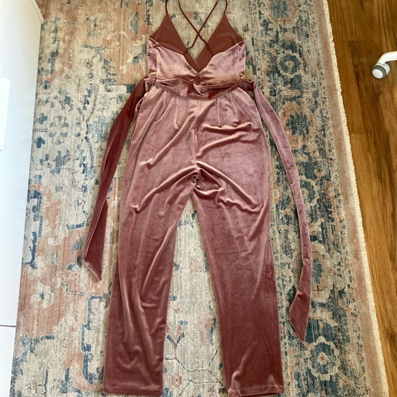 Express Velvet Jumpsuit - Women’s - Picture 9 of 15